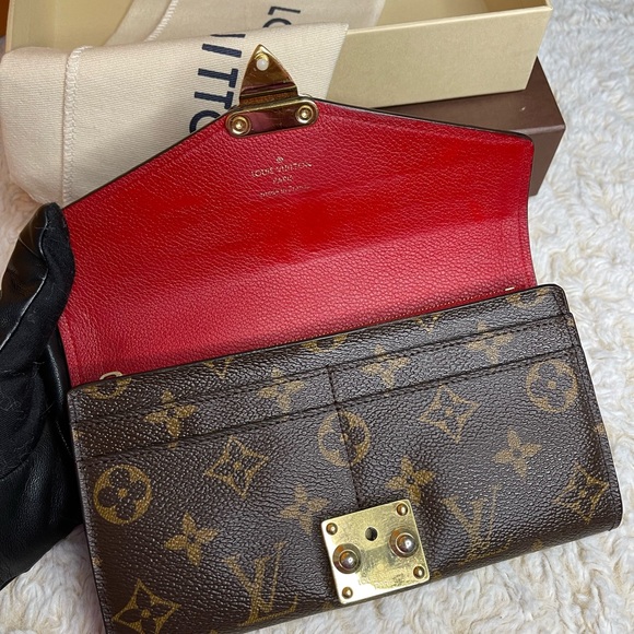 Monogram Porte Feiulle Long Bifold Wallet - Picture 7 of 16